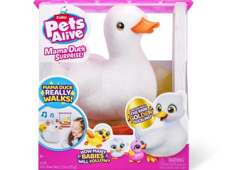 ZURU PETS ALIVE MAMA & BABY SURPRISE S1 MAMA DUCK Sale