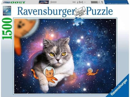 RAVENSBURGER 17439 3 CATS IN OUTER SPACE1500 PIECE PUZZLE Online