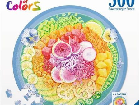 RAVENSBURGER CIRCLE OF COLORS - POKE BOWL 500 PIECE PUZZLE on Sale