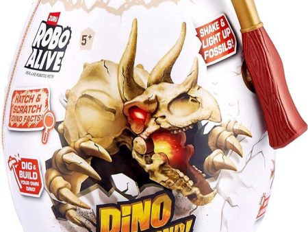 ZURU ROBO ALIVE DINO FOSSIL FIND MINI SURPRISE EGG Hot on Sale