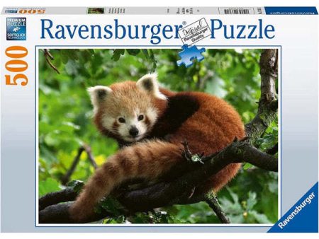 RAVENSBURGER 17381 5 ADORABLE PANDA ROUX 500 PIECE PUZZLE Online now