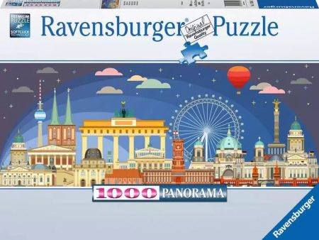 RAVENSBURGER 17395 2 BERLIN AT NIGHT 1000 PIECE PUZZLE Fashion