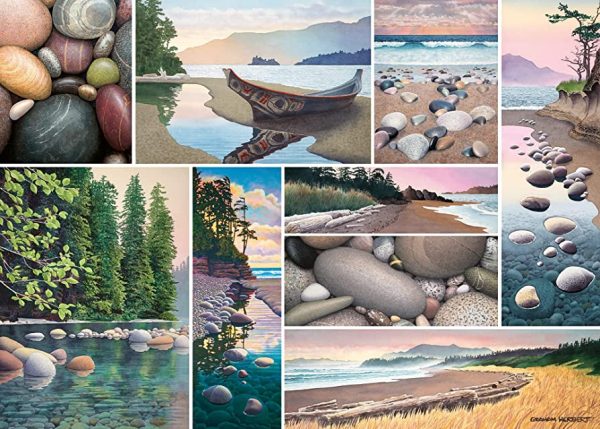 RAVENSBURGER 17469 0 WEST COAST TRANQUILITY 1000 PIECE PUZZLE Fashion