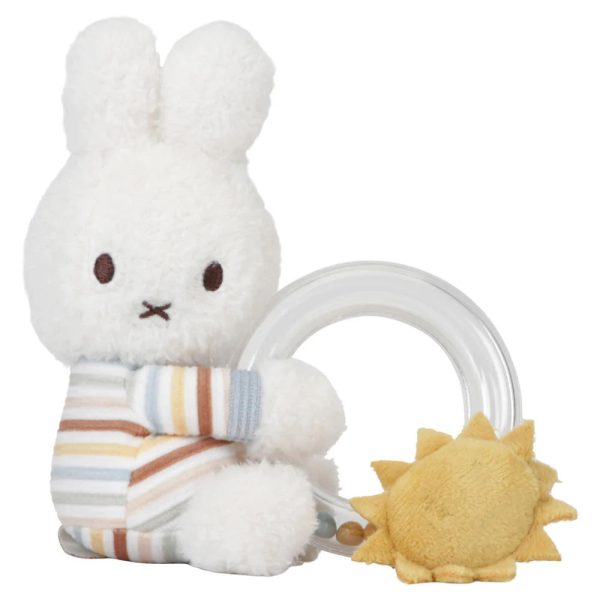 MIFFY VINTAGE STRIPES RING RATTLE Online Hot Sale