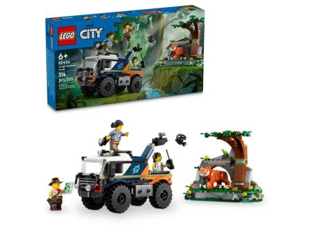 LEGO 60426 - JUNGLE EXPLORER OFF-ROAD TRUCK Online Hot Sale