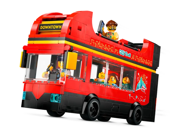 LEGO 60407 - RED DOUBLE-DECKER SIGHTSEEING BUS For Sale