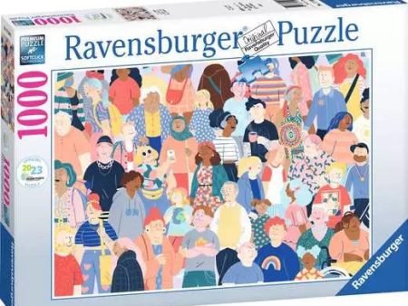 RAVENSBURGER 175901 - PUZZLE PEOPLE 1000 PIECE PUZZLE Supply