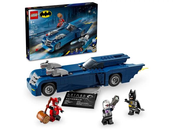 LEGO 76274 - BATMAN WITH THE BATMOBILE VS HARLEY QUINN AND MR FREEZE Online now