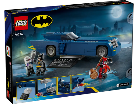 LEGO 76274 - BATMAN WITH THE BATMOBILE VS HARLEY QUINN AND MR FREEZE Online now