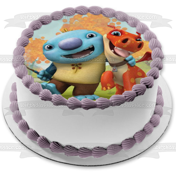 Wallykazam Magic Words Bobgoblin Norville Trollman and Wally Trollman Edible Cake Topper Image ABPID01819 Online Sale