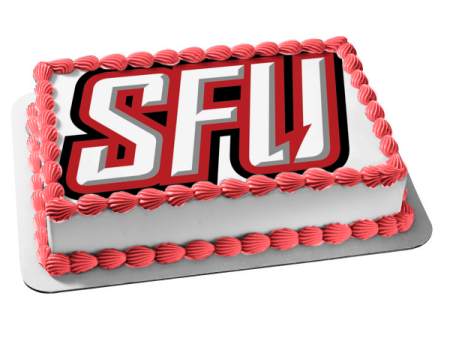 Saint Francis University Logo NCAA Edible Cake Topper Image ABPID10129 Discount