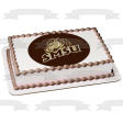 Southwest Minnesota State University Mustangs Logo Edible Cake Topper Image ABPID27716 Fashion