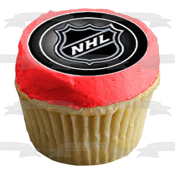 NHL National Hockey League Logos New York Rangers Toronto Maple Leafs New Jersey Devils Edible Cupcake Topper Images ABPID27603 Hot on Sale