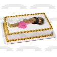 African American Baby Girl Pink Ballerina Outfit Gold Crown Yellow Converse Sneakers Edible Cake Topper Image ABPID22382 Online now