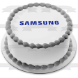 Samsung Blue Logo Edible Cake Topper Image ABPID10089 Sale