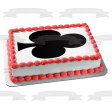 Playing Card Suit Black Club Edible Cake Topper Image ABPID27611 Fashion