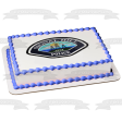 Signal Hill Police Department Badge Edible Cake Topper Image ABPID01799 For Cheap