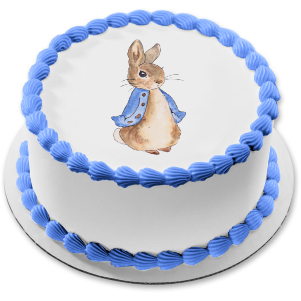 Peter Rabbit Edible Cake Topper Image ABPID27773 Online Sale