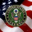 United States Army Emblem Eagle American Flag Edible Cake Topper Image ABPID27504 Fashion