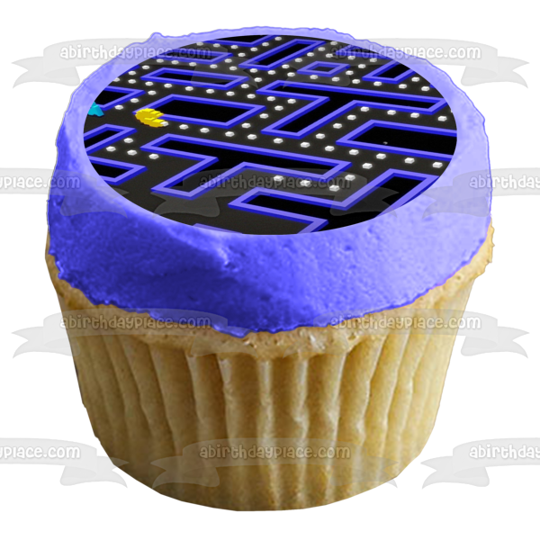 Namco Pac-Man Inky Blinky Pinky Clyde Edible Cake Topper Image ABPID22354 Online