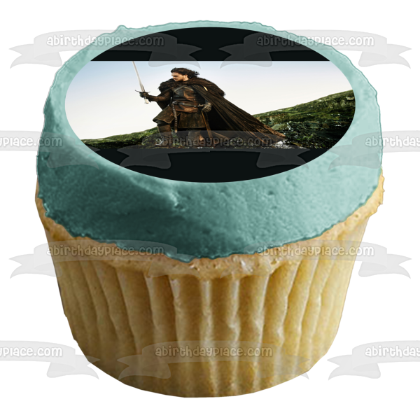 Game of Thrones Jon Snow Mountains Edible Cake Topper Image ABPID26955 Fashion