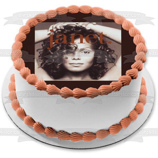 Janet Jackson Music Singer Edible Cake Topper Image ABPID09919 Sale