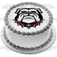 Georgia Bulldogs Logo NCAA Sports Edible Cake Topper Image ABPID27523 For Sale