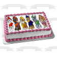 Paw Patrol Chase Everest Skye Zuma Marshall Rocky Edible Cake Topper Image ABPID09750 on Sale