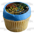 Harry Potter Hogwarts School of Wizarding Houses Edible Cake Topper Image ABPID04311 Online