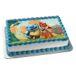 Wallykazam Magic Words Bobgoblin Norville Trollman and Wally Trollman Edible Cake Topper Image ABPID01819 Online Sale