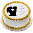 One Love Women Silhouettes I Ll Always Be Yours If You ll Always Be Mine Edible Cake Topper Image ABPID28005 Sale