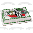 Alfa Romeo Automobiles Logo Edible Cake Topper Image ABPID09792 on Sale