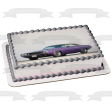 1970 Purple Dodge Challenger Rt Sports Car Edible Cake Topper Image ABPID27404 Online