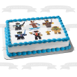 Legends of Roblox Various Famous Characters Edible Cake Topper Image ABPID15168 on Sale