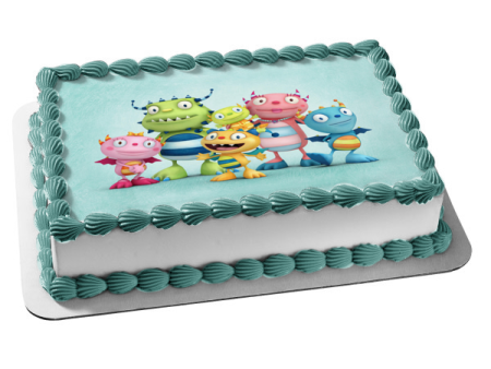 Henry Hugglemonster Summer Denzel Cobby Ivor Momma Doddo Edible Cake Topper Image ABPID27343 Supply