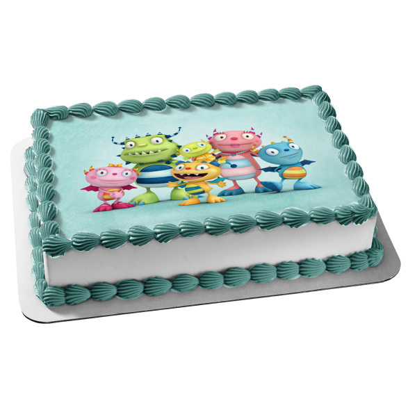 Henry Hugglemonster Summer Denzel Cobby Ivor Momma Doddo Edible Cake Topper Image ABPID27343 Supply