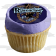 Harry Potter Hogwarts Ravenclaw Crest Blue Background Edible Cake Topper Image ABPID27813 Cheap