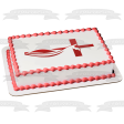 Holy Spirit and the Cross Edible Cake Topper Image ABPID27371 Hot on Sale