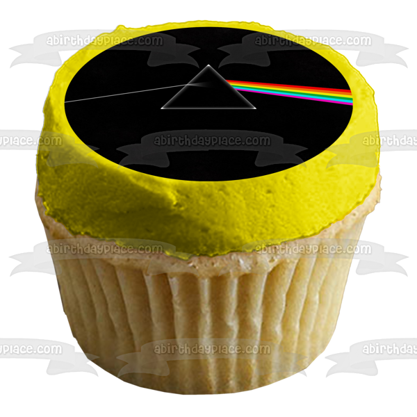 Pink Floyd the Dark Side of the Moon Album Cover Edible Cake Topper Image ABPID27299 Fashion