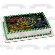 Harry Potter Hogwarts School of Wizarding Houses Edible Cake Topper Image ABPID04311 Online