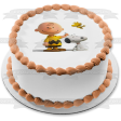 Peanuts Charlie Brown Snoopy Woodstock Edible Cake Topper Image ABPID27517 Online now