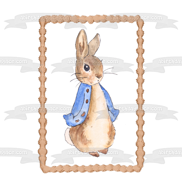 Peter Rabbit Edible Cake Topper Image ABPID27773 Online Sale