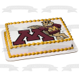 University of Minnesota Logo with Goldy Gopher Edible Cake Topper Image ABPID07634 Cheap