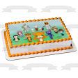 Mr. Stampy Cat and Friends Mittens Henry Norman the Snow Golem Hatty Hatington Edible Cake Topper Image ABPID27249 Online Sale