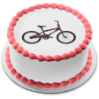 Next BMX Bike Red Wipe Out Edible Cake Topper Image ABPID09781 Online