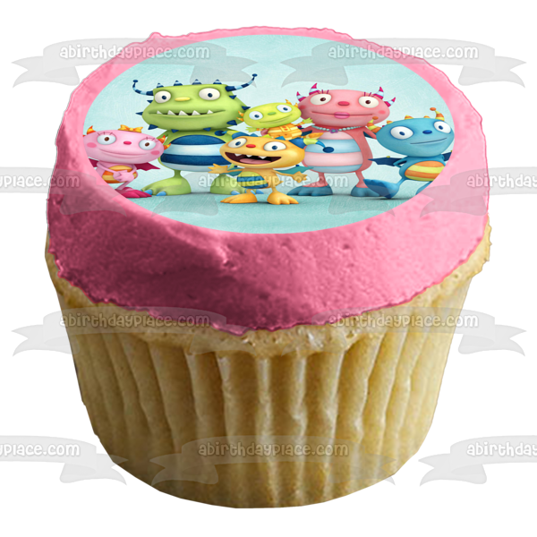 Henry Hugglemonster Summer Denzel Cobby Ivor Momma Doddo Edible Cake Topper Image ABPID27343 Supply