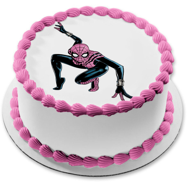 Marvel Comics Spider-Girl Edible Cake Topper Image ABPID09791 Fashion