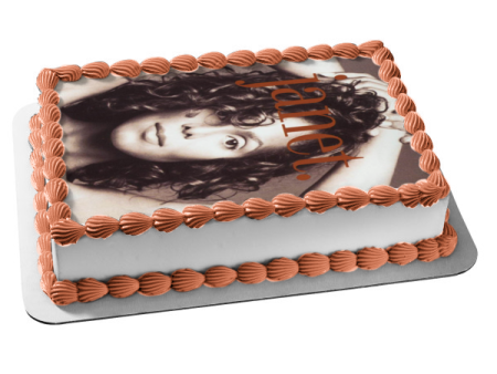 Janet Jackson Music Singer Edible Cake Topper Image ABPID09919 Sale