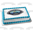 Signal Hill Police Department Badge Edible Cake Topper Image ABPID01799 For Cheap