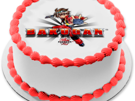 Bakugan Battle Brawlers Dan Kuso Edible Cake Topper Image ABPID27302 Online Sale